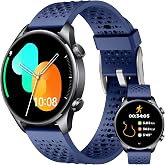 GPS Smart Watch for Men Android iPhone, 30m Waterproof Outdoor Watch Blue | Men's Fitness Watch Bluetooth Call Zolovip, 1.43"