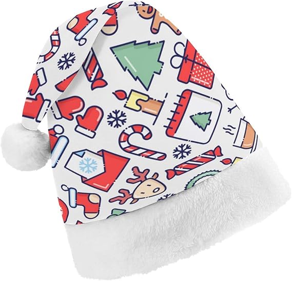 Merry Christmas Celebration Seamless PatternUnisex