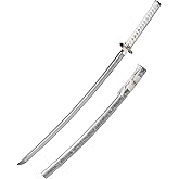 JIHPEN sword, Black Katana,Full Tang Samurai Sword,Sharp,Spring Steel Blade with Black Scabbard - 41inch Variety of Styles to Choose from