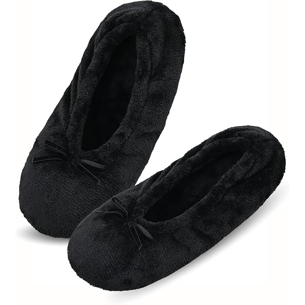Chaussons Fille Hiver En Velours Côtelé - Pantoufles Douces Antidérapantes Bout Ouvert | Confortables Pour Femme Et Enfant
