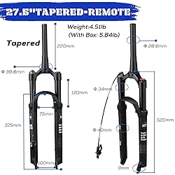 corki Cycles Mountain Bike Air Suspension Fork
