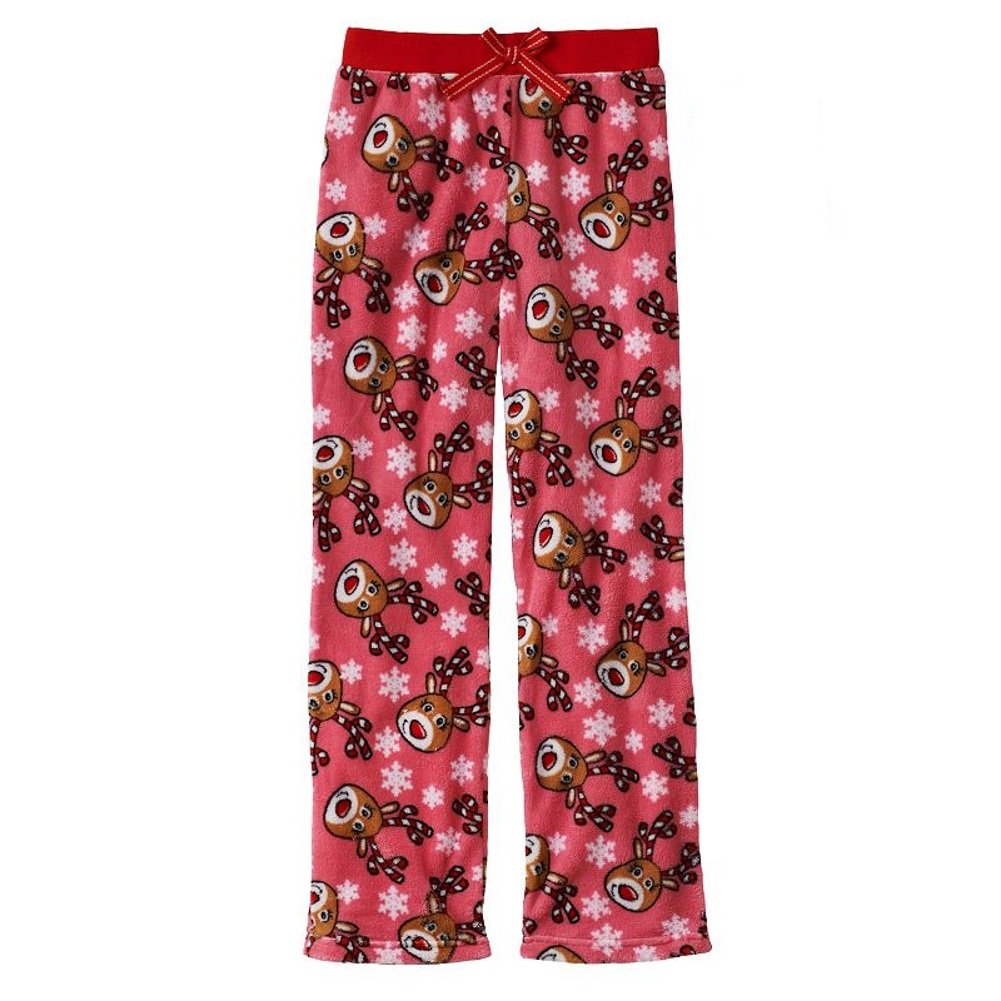 Falls Creek Girls Pink Holiday Fleece 