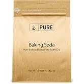 Pure Original Ingredients, Baking Soda, 1 Lb | For baking, cleaning, and deodorizing around the home