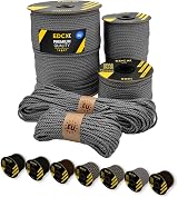 EdcX Paracord 4mm 550 20+ Colors 15m-300m Nylon Rope Outdoor Camping