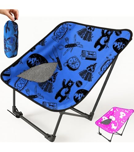 Amazon.com: Klzzuk Portable Retractable Camping Stool, Height
