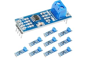 DAOKAI 10Pcs MAX485 Module TTL Turn RS - 485 RS485 Module Converter Board Single Chip Development Accessories, for Arduino Integrated Circuits