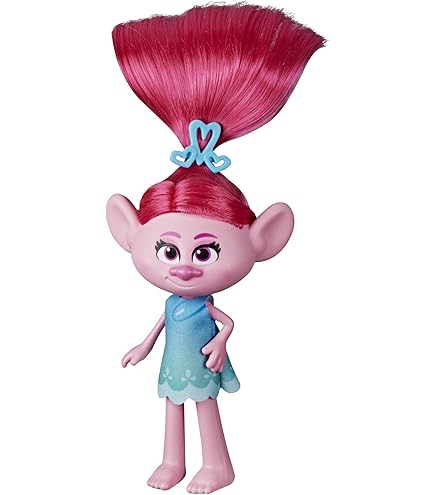 Amazon.com: Trolls DreamWorks Glam Poppy Fashion Doll with Dress