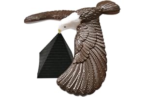 Balancing Bird Toy for Finger, Balancing Bird for Kids Cute Vivid Balance Relaxing Eagle with Pyramid Base Stress Relief 6.7i