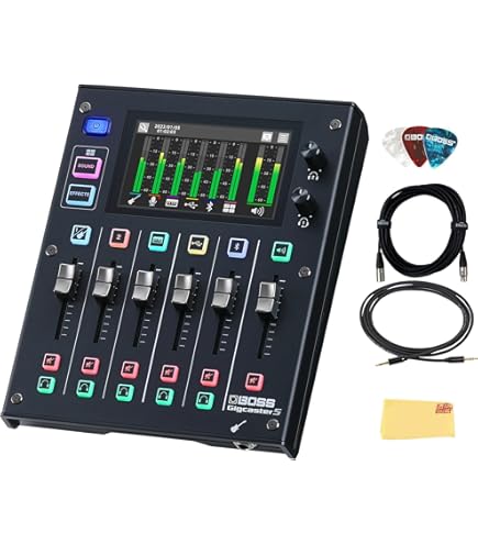 Amazon.com: BOSS Gigcaster 5 Compact 5-Channel Audio Streaming