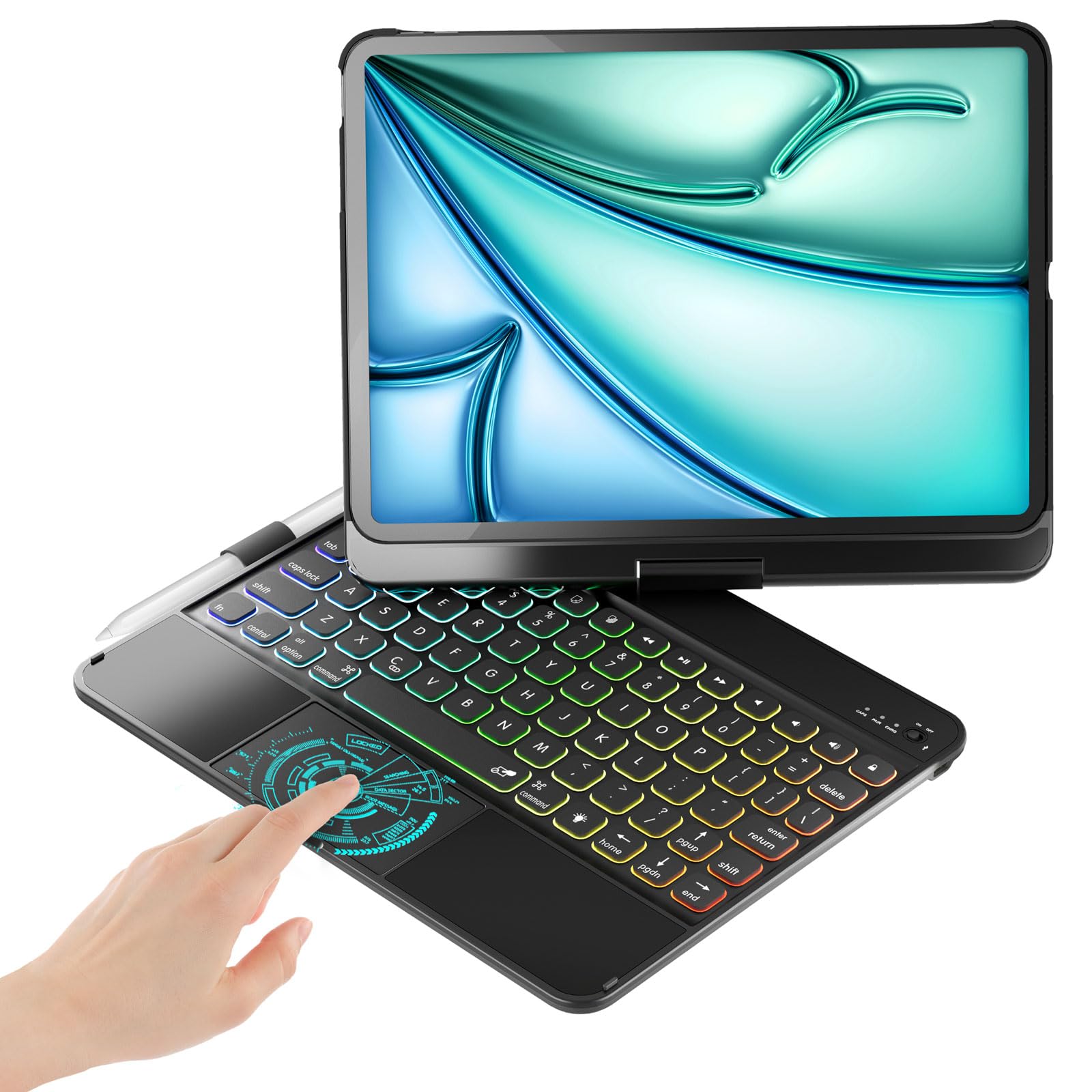 Ipad Air Magic Keyboard Case For 11 Inch M2 2024 IPad Pro 11