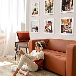 Emfogo 4 Pack Vinyl Record Frame for the