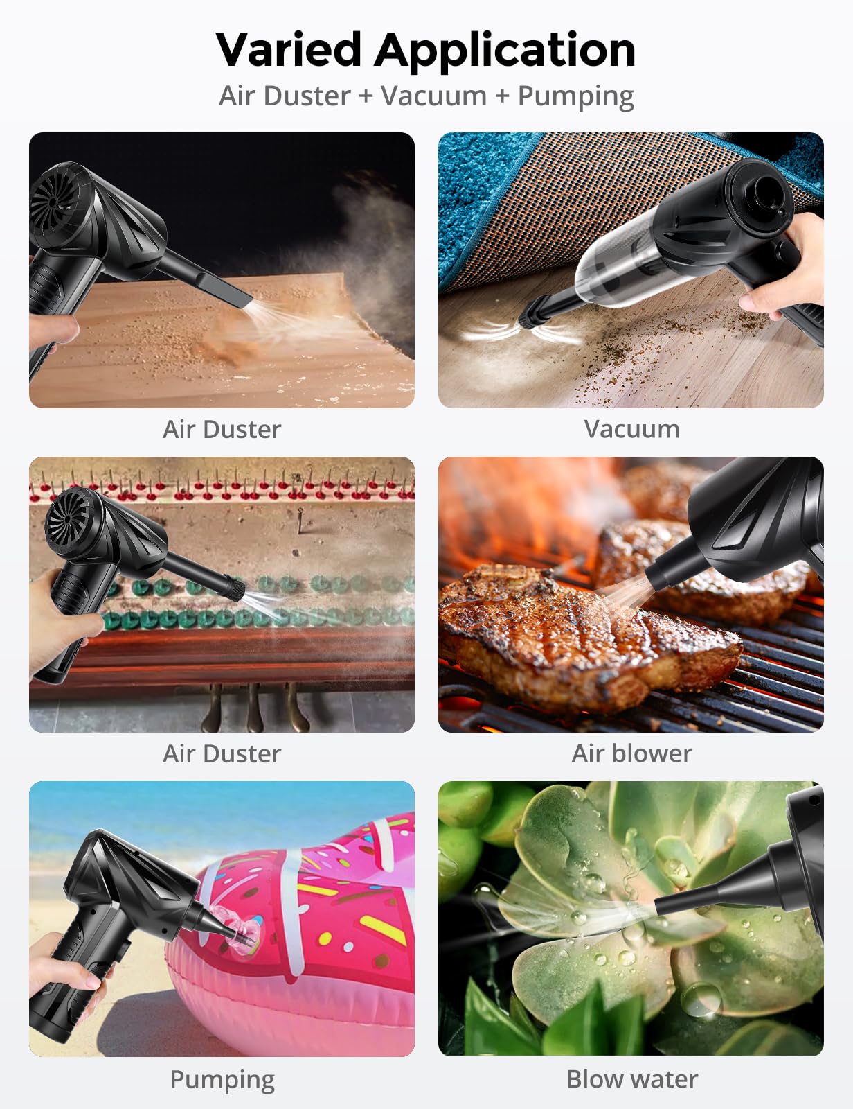 Mua Compressed Air Keyboard Cleaner 3 in 1 Electric Air Duster