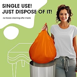 Pureegg Plastic Table Cloth Disposable 10 Pack, 54