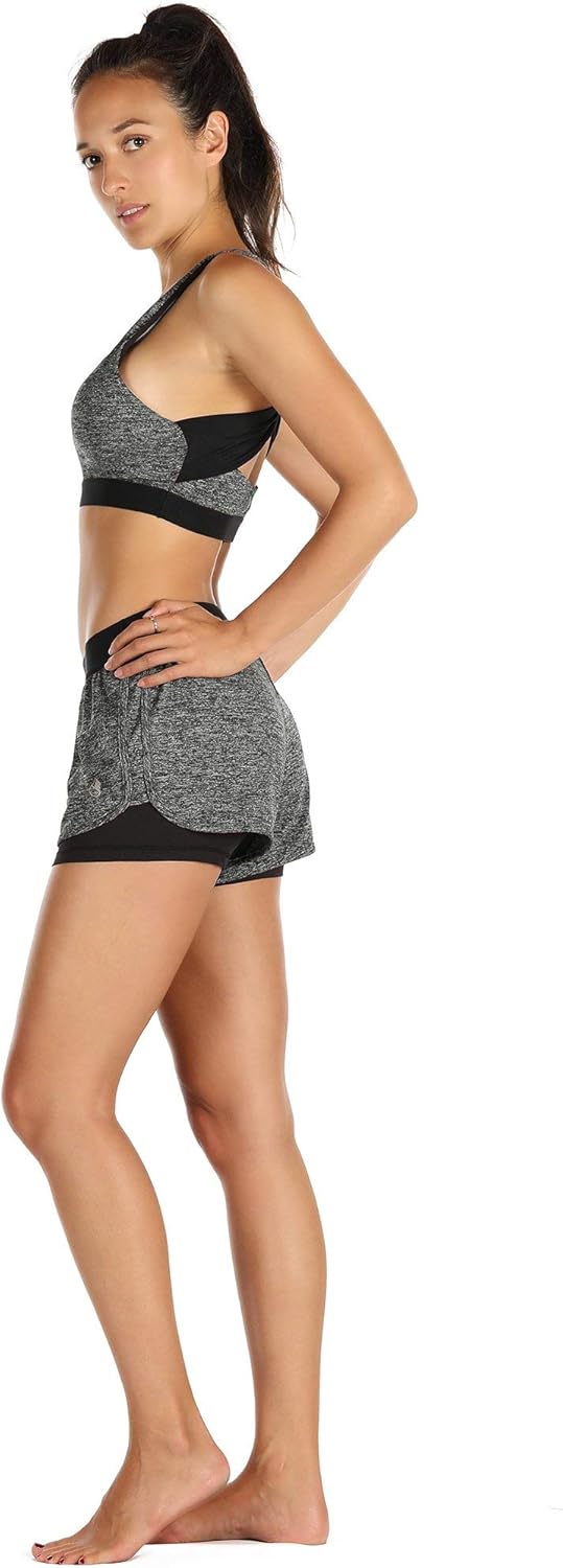 icyzone Workout Sports Bras for Women - Fitness Athletic Exercise Running Bra Yoga Tops at  Women’s Clothing store