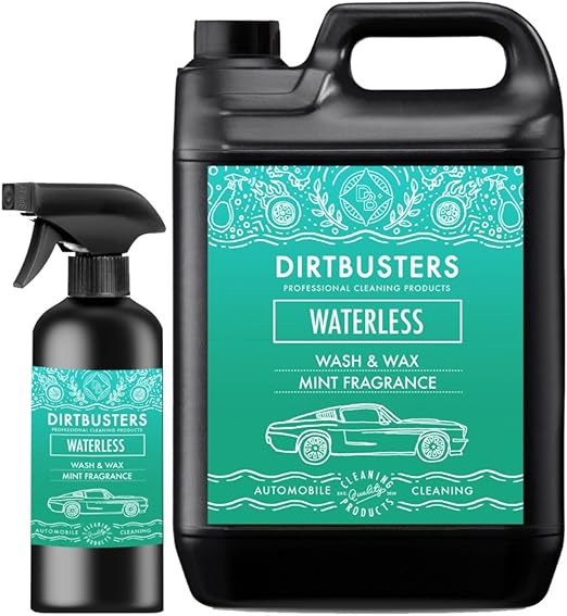 Dirtbusters Waterless Car Wash and wax mint fragrance 5
