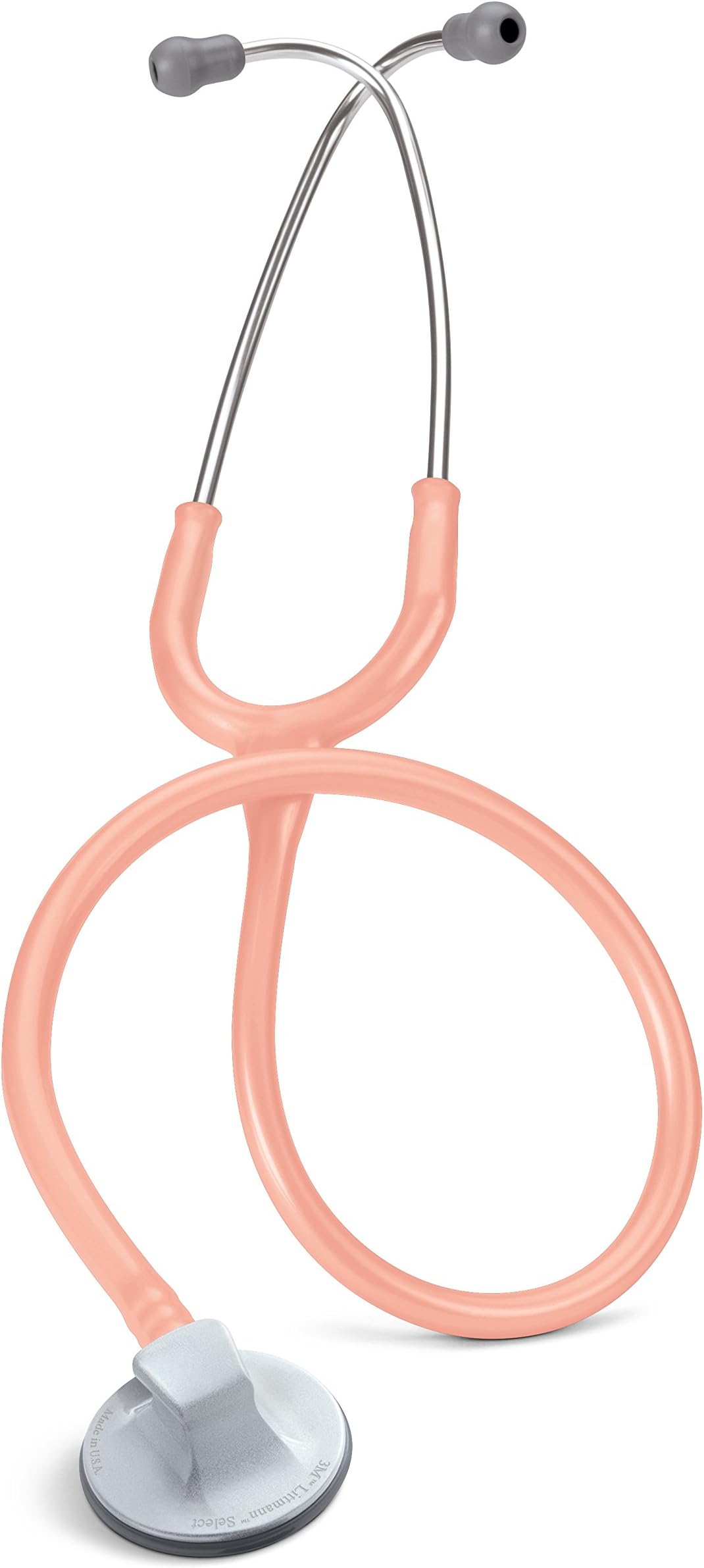 3M Littmann Select Stethoscope, Peach Tube, 28 inch, 2310