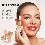 Oulac Liquid Glitter Eyeshadow Jupiter 09 Metallic Gold 6.8g Vegan view 5