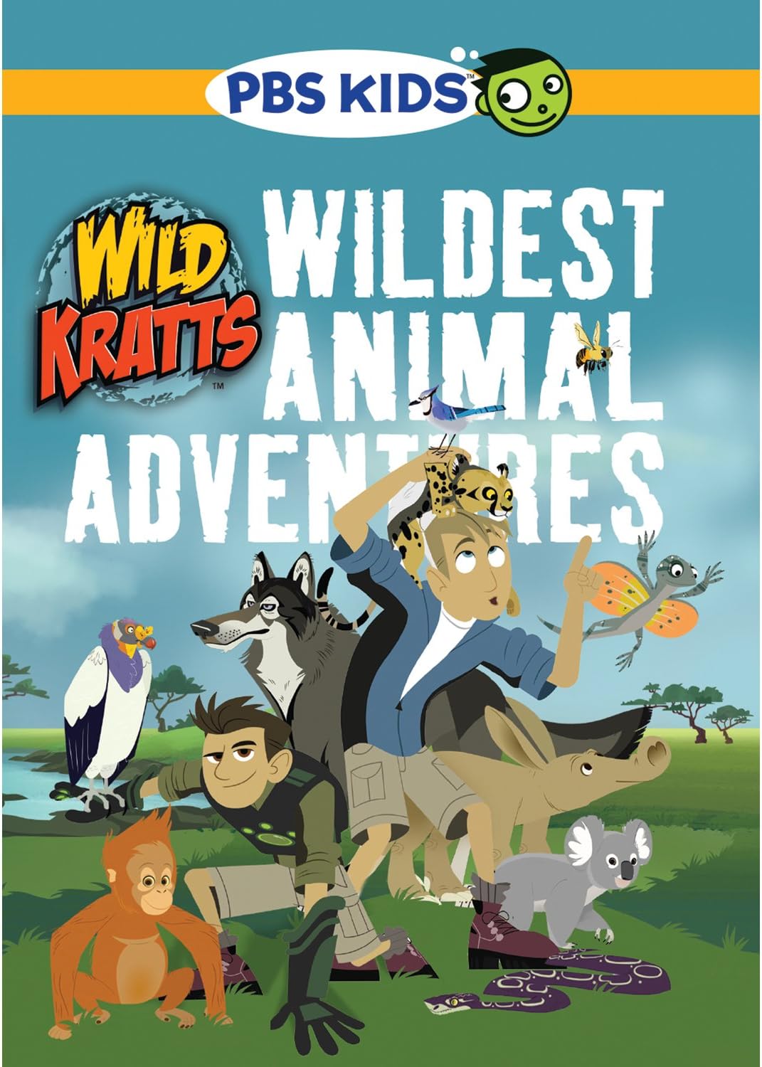 Wild Kratts Wildest Animal Adventures DVD Region 1 US Import NTSC