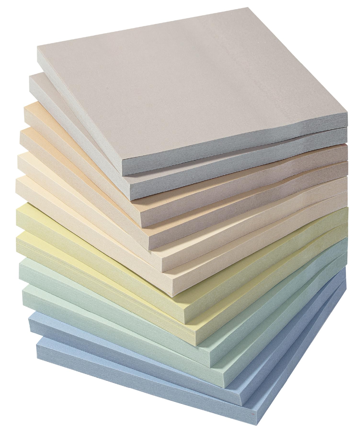 Photo 1 of Mr. Pen- Sticky Notes, 3”x3”, 12 Pads, 600 Sheets, Colorful Sticky Notes 3x3, Whispers of Nature