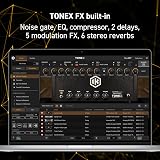 IK Multimedia TONEX One AI multiFX Pedal Tone Modeler Compact view 4