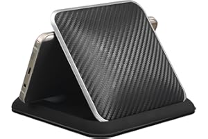 Luxshiny Car Dash Phone Mount with Strong Adhesive, Adjustable Angle Phone Holder for Car Center Console