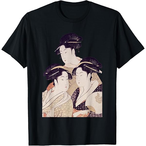 Amazon.com: Japanese Geisha T-Shirt : Clothing, Shoes & Jewelry