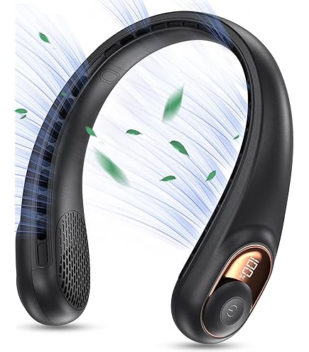 Qulet bladeless fan hot ➕cool hotsales 4-speed 360° cooling bladeless neck fan - Walmart.com