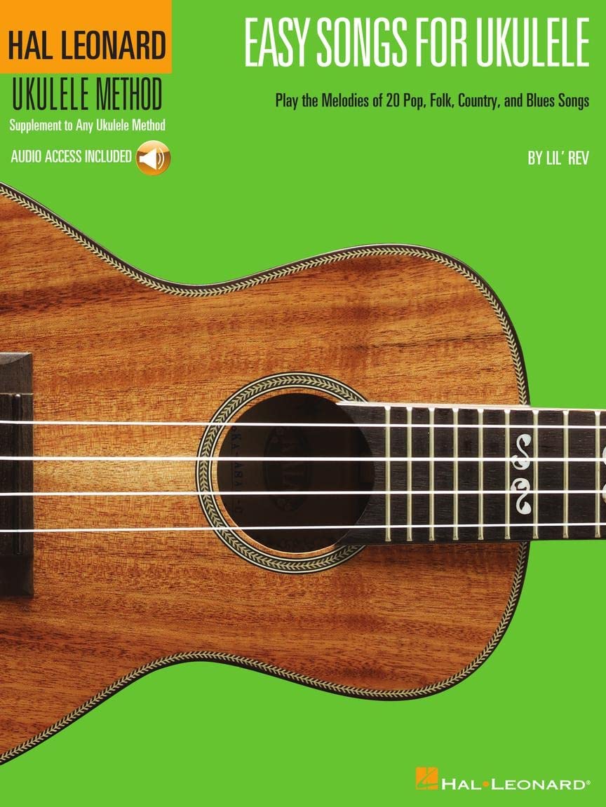 Easy Songs For Ukulele Uke Book(Hal Leonard Ukulele Method)