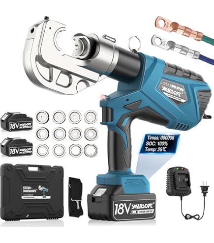 T*y様 FNTC TNTL 153cm Deep Blue Milwaukee Electric - 12T U DIE Crimper KTI - Amazon.com