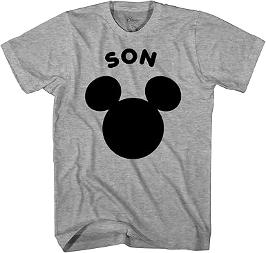 Clothing Shoes Jewelry Heather Grey Medium Disney Family