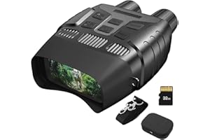 HEXEUM Night Vision Goggles Night Vision Binoculars for Adults - Digital Infrared Binoculars can Save Photo and Video with 32GB Memory Card