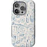 Casely iPhone 15 Pro Case | Amalfi Aperitivo | Dolce Vita | Bold Protective Design | Compatible with MagSafe