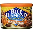 Blue Diamond Almonds, Honey Roasted, 6 Ounce (Pack of 6)