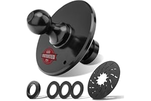 FLEXHITCH Kingpin to Gooseneck Adapter, 5th Wheel to 2-5/16" Hitch – Adaptateur Kingpin vers Col de Cygne, 5e Roue vers Bille