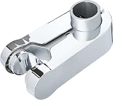 Aqualisa Pinch Grip Sliding Handset Holder 25mm Satin Chrome view 2