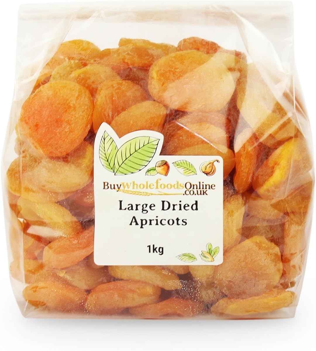 Buy Whole Foods Online Large Dried Apricots 1kg Amazon.co.uk Grocery