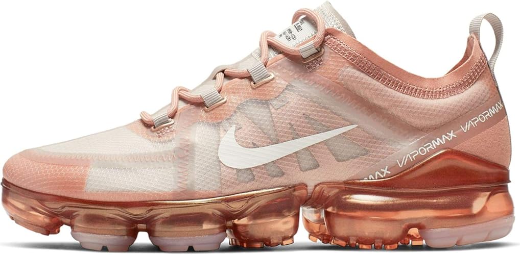 white and rose gold vapormax