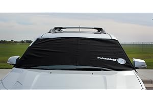 DELK PRODUCTS, INC. Delk Polarshield Winter Snow Car Wind Proof Windshield Cover with Security Panels Standard Size