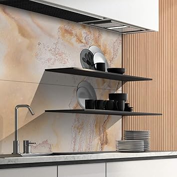 Küchenrückwand Naturstein aus 100% Echtstein - jede Platte ein Unikat