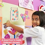 Svalor Reward Jar with Star Tokens for Kids Good Behavior Home School Classroom view 6