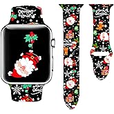 Fashion Sport Watch Band Compatible With Apple Watch 38mm 40mm 41mm 42mm 44mm 45mm 49mm For Women Men,Adjustable Replaceable Soft Silicone Smartwatch Straps for iWatch Series SE 10 9 8 7 6 5 4 3 2 1