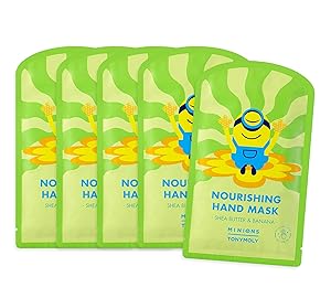 TONYMOLY I'm Lovely Peach Hand Mask, 5 Count