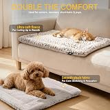 MORA PETS Self Warming Cat Bed 70x47cm Washable Dual Surface view 5