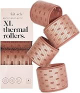 Kitsch XL Ceramic Thermal Rollers Self Grip 4pc Terracotta view 1