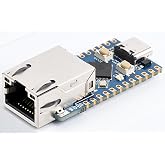 RP2040 Ethernet Development Board, Based on Raspberry Pi RP2040 Dual Core Processor Onboard ETH Port,Controllable via Network Support TCP Server/TCP Client/UDP Server/UDP,C/C++, MicroPython, etc.