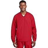 SPORT-TEK Unisex V-Neck Raglan Wind Shirt