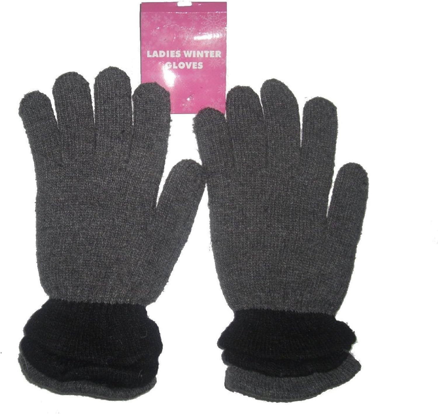 Ladies Gloves Winter Gloves Perfect For Cold Winter Days [Deep Gray