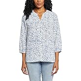 NYDJ womens Pintuck Blouse