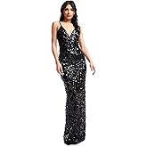 Dress the Population Women's Cammie Mermaid Maxi Dress