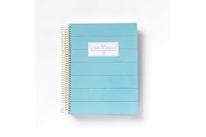 PASSIONATE PENNY PINCHER PPP 2024 Home Planner (Stripe) | Work from Home Planner w/Stickers | Daily Checklist | Monthly Budget Worksheet | Monthly Calendar Layout | Vacation Checklist | Coil Binding | Poly Laminated Cover